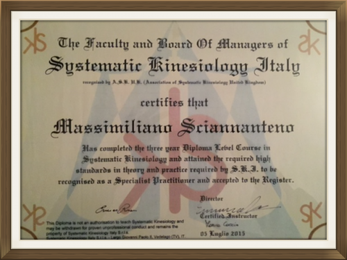 certificazione in osteopatia